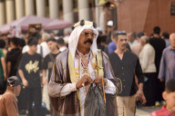 Authentic Arab Fashion Shines On Mutanabbi Street In Baghdad On Friday, April 4th.
