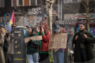 Protest Against Orban's Move To Ban Pride, Warsaw, Poland, On April 5, 2025