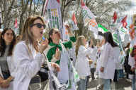Madrid Doctors Protest Against The Spanish Government's Ministry Of Health