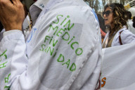Madrid Doctors Protest Against The Spanish Government's Ministry Of Health