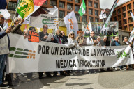 Madrid Doctors Protest Against The Spanish Government's Ministry Of Health