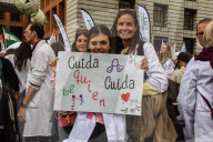 Madrid Doctors Protest Against The Spanish Government's Ministry Of Health