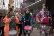 Protest Against Orban's Move To Ban Pride, Warsaw, Poland, On April 5, 2025