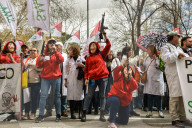 Madrid Doctors Protest Against The Spanish Government's Ministry Of Health