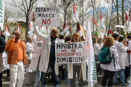 Madrid Doctors Protest Against The Spanish Government's Ministry Of Health