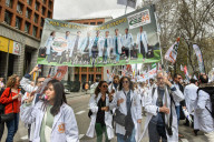 Madrid Doctors Protest Against The Spanish Government's Ministry Of Health