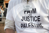 People On Hunger Strike For 'Hungry For Justice In Palestine'  Stop In Toulouse