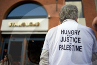 People On Hunger Strike For 'Hungry For Justice In Palestine'  Stop In Toulouse
