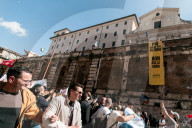 Anti-rearmament Protest In Rome