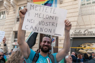 Anti-rearmament Protest In Rome