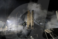 Aftermath Of A Russian Drone Attack In Kharkiv