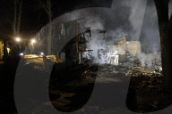 Aftermath Of A Russian Drone Attack In Kharkiv
