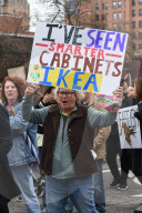 Hands off Trump protest in Buffalo, NY