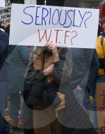 Hands off Trump protest in Buffalo, NY
