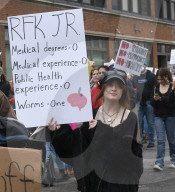 Hands off Trump protest in Buffalo, NY