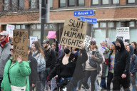 Hands off Trump protest in Buffalo, NY