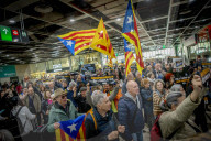 Demonstrators Occupy Central Barcelona Station To Protest Rail Service Failures