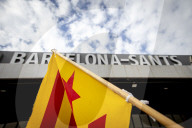 Demonstrators Occupy Central Barcelona Station To Protest Rail Service Failures