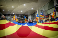 Demonstrators Occupy Central Barcelona Station To Protest Rail Service Failures