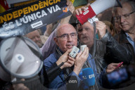 Demonstrators Occupy Central Barcelona Station To Protest Rail Service Failures