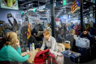 Demonstrators Occupy Central Barcelona Station To Protest Rail Service Failures