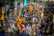 Demonstrators Occupy Central Barcelona Station To Protest Rail Service Failures