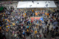 Demonstrators Occupy Central Barcelona Station To Protest Rail Service Failures