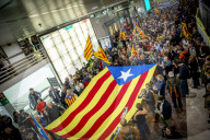 Demonstrators Occupy Central Barcelona Station To Protest Rail Service Failures