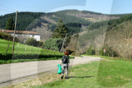 Litter Collection Day In Doizieux, France
