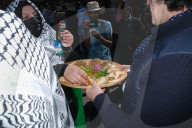 Protesters Belonging To The Pro-Palestine Group 'Youth Demand' Block Roads Near Baker Street And Tower Bridge, London On 5 April 2025
