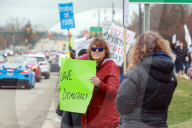 “Hands Off!” Protest