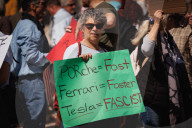 Anti-Trump Protests In Porto, Portugal