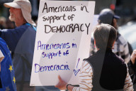 Anti-Trump Protests In Porto, Portugal