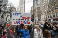 "Hands Off!" Trump protest in New York
