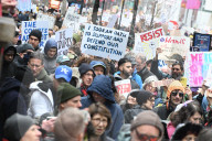 "Hands Off!" Trump protest in New York