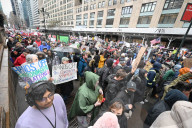 "Hands Off!" Trump protest in New York