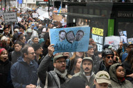 "Hands Off!" Trump protest in New York