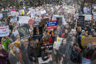 Thousands rally in Boston for ‘Hands Off!’ protest agains Trump and Musk