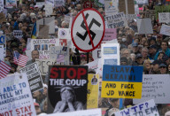 Thousands rally in Boston for ‘Hands Off!’ protest agains Trump and Musk