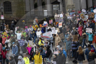 Thousands rally in Boston for ‘Hands Off!’ protest agains Trump and Musk