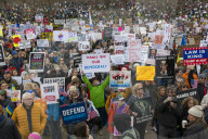Thousands rally in Boston for ‘Hands Off!’ protest agains Trump and Musk