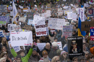Thousands rally in Boston for ‘Hands Off!’ protest agains Trump and Musk