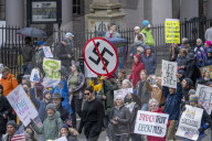Thousands rally in Boston for ‘Hands Off!’ protest agains Trump and Musk