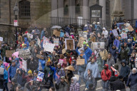 Thousands rally in Boston for ‘Hands Off!’ protest agains Trump and Musk