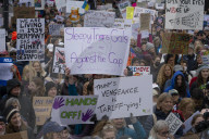 Thousands rally in Boston for ‘Hands Off!’ protest agains Trump and Musk