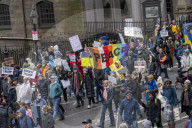 Thousands rally in Boston for ‘Hands Off!’ protest agains Trump and Musk