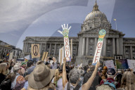 Hands Off ! Anti Trump protest in San Francisco