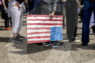 Hands Off ! Anti Trump protest in San Francisco