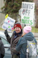 “Hands Off!” Protest