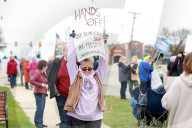 “Hands Off!” Protest